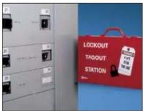 LOCKOUT TAGOUT STATION
