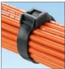 Panduit STS2 - IN-LINE Cable Ties – Weather Resistant Nylon 6.6 - 2
