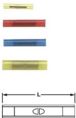 Diagram showing four colored rectangular blocks with a dimension label 'L' and a central circular symbol, likely representing a schematic or layout.
