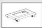 Panduit STS2 - PAN-WAY® COVE RACEWAY - 22