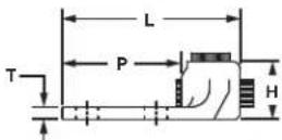 Panduit STS2 - Type P2NLT - 3