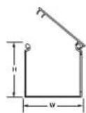 Panduit STS2 - c US C E Panduct® Type HS Hinged Cover Solid Wall Raceway - 2