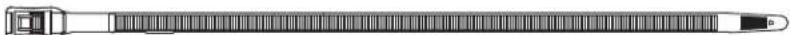 Panduit STS2 - Hyper-V™ In-Line Cable Ties – Weather Resistant Nylon 6.6 - 3