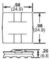 Panduit STS2 - Epoxy Applied Mounts - 2