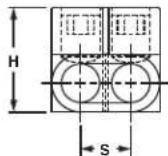 Panduit STS2 - Type PCSB-S - 3