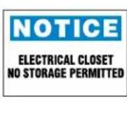 Panduit STS2 - Electrical Hazard Safety Signs - 23