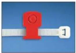 Panduit STS2 - Low Profile Mounts – Push Rivet Applied - 1
