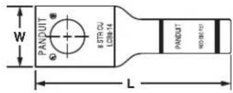 PANDUIT STR CV L288-14 W PANDUIT Φ0.01/41 L