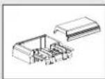 Panduit STS2 - PAN-WAY® T-45 NON-METALLIC SURFACE RACEWAY - 20