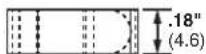Panduit STS2 - Open Connector Ring - 3
