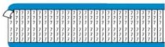 Panduit STS2 - Pre-Printed Marker Cards PCM Type - 2