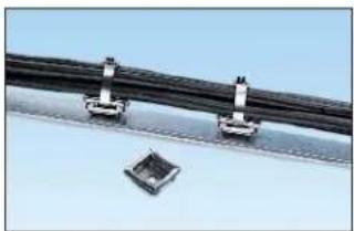 Panduit STS2 - Stainless Steel 2-Way Tie Mount - 1