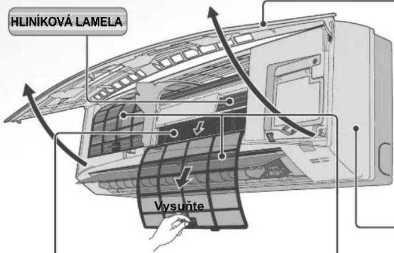 HLINÍKOVÁ LAMELA Vysuňte