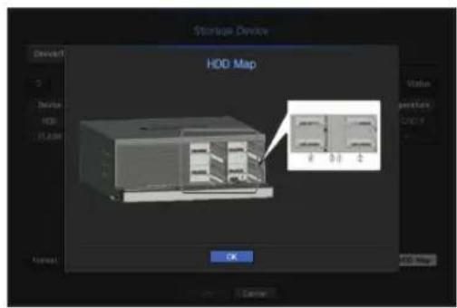 Storage Device HDD Map Device1 Device2 HDD PLA Value performance COPY Name: OK Cancel HDD Map
