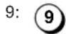 PANASONIC NV-SJ407EE - ② Numeric buttons - 1