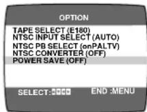 PANASONIC NV-SJ407EE - To Reduce the VCR's Power Consumption When the VCR Is Switched Off - 1