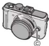 PANASONIC Lumix H-H020 - Pripojenie/odpojenie objektívu - 1