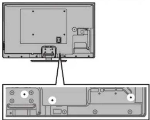 PANASONIC TX-P55STW50 - Použití svorky - 1