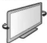 PANASONIC TX-P55STW50 - Nastavení požadovaného úhlu panelu - 1