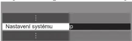 Nastavení systému p