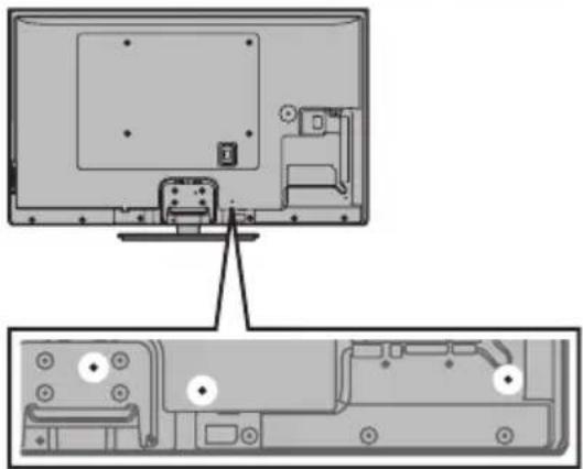 PANASONIC TX-P55ST50Y - Použití svorky - 1