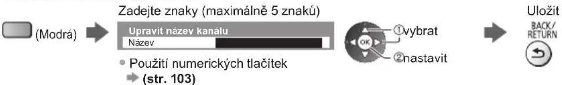 PANASONIC TX-P55ST50Y - ■ Úprava kanálů - 3