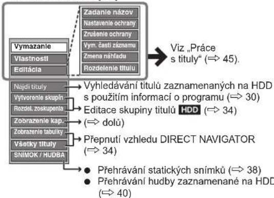 PANASONIC DMR-EX795 - Stiskněte [▲, ▼] pro volbu činnosti a stiskněte [OK]. - 1