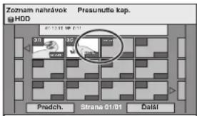 PANASONIC DMR-EX795 - Práce s kapitolami - 1
