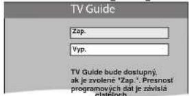 PANASONIC DMR-EX795 - Nastavení TV Guide - 2