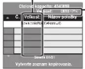 PANASONIC DMR-EX795 - KOPÍROVÁNÍ / Kopírování ikon seznamu a funkcí - 8