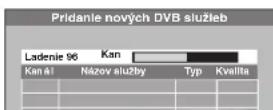 PANASONIC DMR-EX795 - Přidání nových DVB služeb - 1