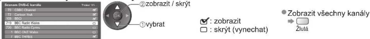 Seznam DVB-C kanálu 71: CBBC Channel 72: Carbon Now 135: BBC 719: BBC Radio Wales 720: BBC Radio Cynru 1: BBC ONE Wales 7: BBC THREE ② zobrazit / skrýt ① vybrat ✓ : zobrazit □ : skrýt (vynechat) Zobrazit všechny kanály →: Žlutá