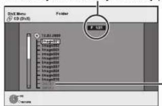 PANASONIC DMR-EX645 - Použití obrazovky se stromovou strukturou pro nalezení složky - 1