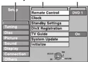 PANASONIC DMR-EX645 - Společné postupy - 1