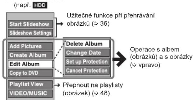 PANASONIC DMR-EX645 - Pomocí [▲, ▼] vyberte operaci a stiskněte [OK]. - 1
