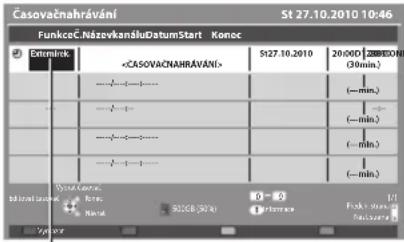 Časovačnahrávání St 27.10.2010 10:46 Funkceč.NázovkansluDatumStart Konoc Entmisk St 27.10.2010 2000D 2000E (30min.) (—min.) (—min.) (—min.) (—min.) Sýdostříku bížovskaná výdostříku Běříku Běříku Běříku Běříku Běříku Běříku Běříku Běříku Běříku Běříku Běříku Běříku Běříku Běříku Běříku Běříku Běříku