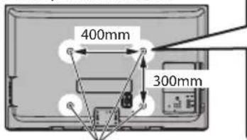 PANASONIC TX-P50GW30 - Podpěra k zavěšení na stěnu - 2