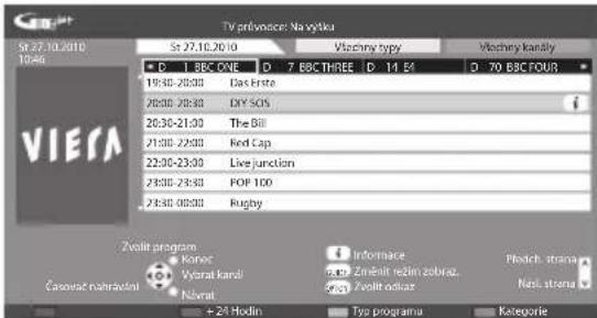 TV prěvnoce: Na výtka St. 27.10.2010 10:46 Viera St. 27.10.20 10 Vlachiny typy Vlachiny kandy D 1 BBC ONE D 7 BBC THREE D 14 E4 D 70 BBC FOUR 19:30-20:00 Das Krste 20:00-20:30 DY SOS 20:30-21:00 The Bill 21:00-22:00 Red Cap 22:00-23:00 Live junction 23:00-23:30 POP 100 23:30-08:00 Rugby Zvolit program Kanot Viorat kandi Návat Informace dav Zvolit režim zolvat. Zvolit odizac Pladich, strana Naci strana Čevorat nabřední > 24 Hodin Typa programu Kategorie