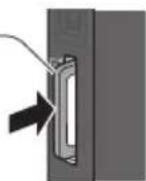 PANASONIC TX-P50GW30 - Vložení nebo vyjmutí SD karty / Paměti USB Flash - 4