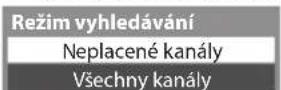 PANASONIC TX-P50GW30 - Vyhledávací režim DVB-S - 1