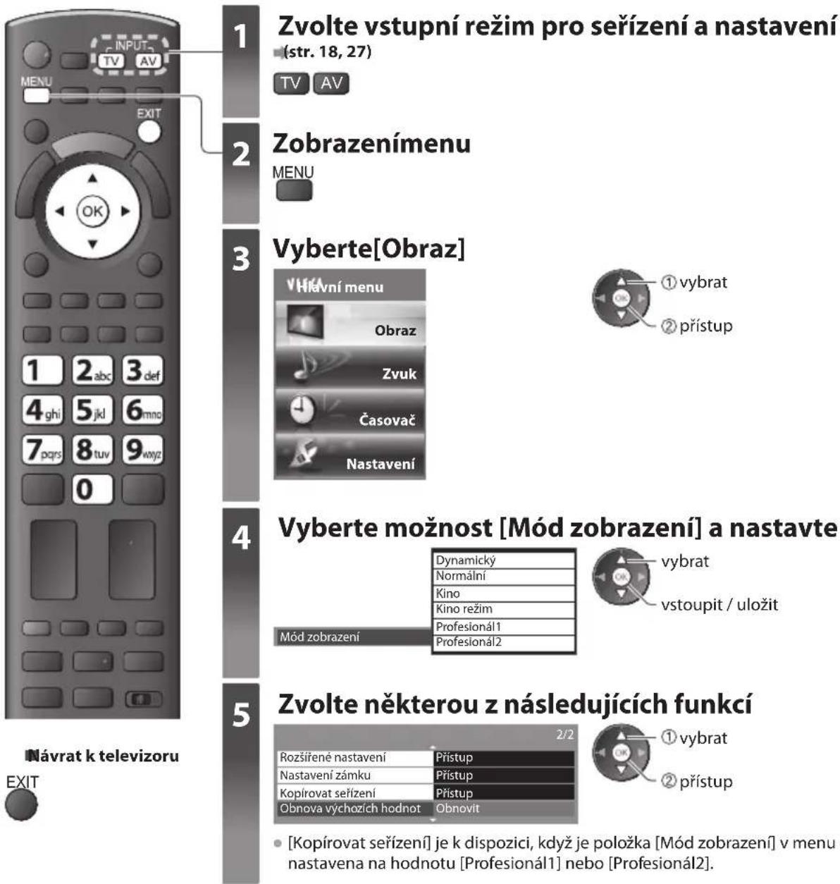 PANASONIC TX-P50GW30 - Rozšířenénastaveníobrazu - 1