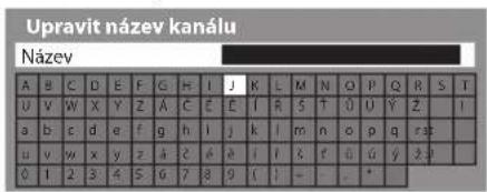 Upravit název kanálu Název A B C D E F G H I J K L M N O P Q R S T Ú V W X Y Z A C E I R S T Ú U Y Z 1 a b c d e f g h I(j>k,l|m n{o p,q r:g u v w x y z 4 2 6 2 1 1 s 4 0 ú ý 3:p 0 1 2 3 4 S 6 7 8 9 1 - _ *