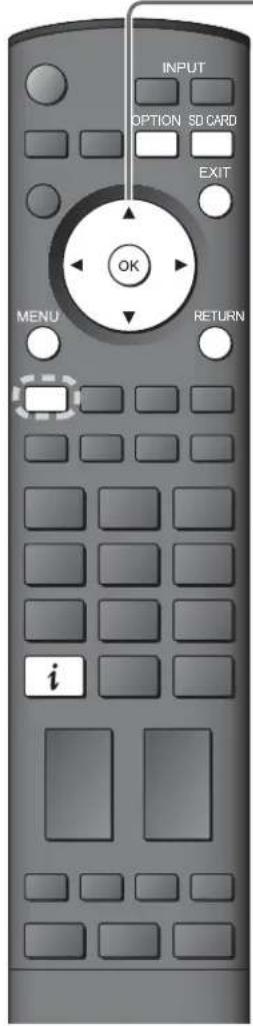 INPUT OPTION SD CARD EXIT OK MENU RETURN i