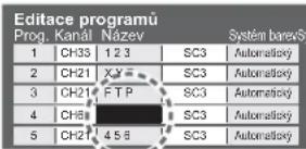 PANASONIC Viera TX-37LZ70P - Úpravy a nastavení kanálů - 12