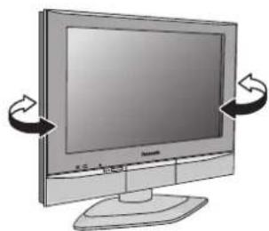 PANASONIC Viera TX-32LX50P - Používání LCD stojanu - 1