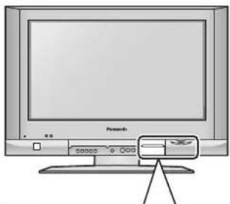 PANASONIC Viera TX-32LX500P - Vložení a vyjmutí karty - 1