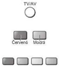 TV/AV Červené Modrá