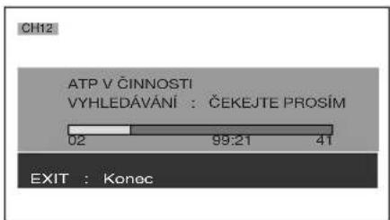 CH12 ATP V ČINNOSTI VYHLEDÁVÁNÍ : ČEKEJTE PROSÍM 02 99:21 41 EXIT : Konec