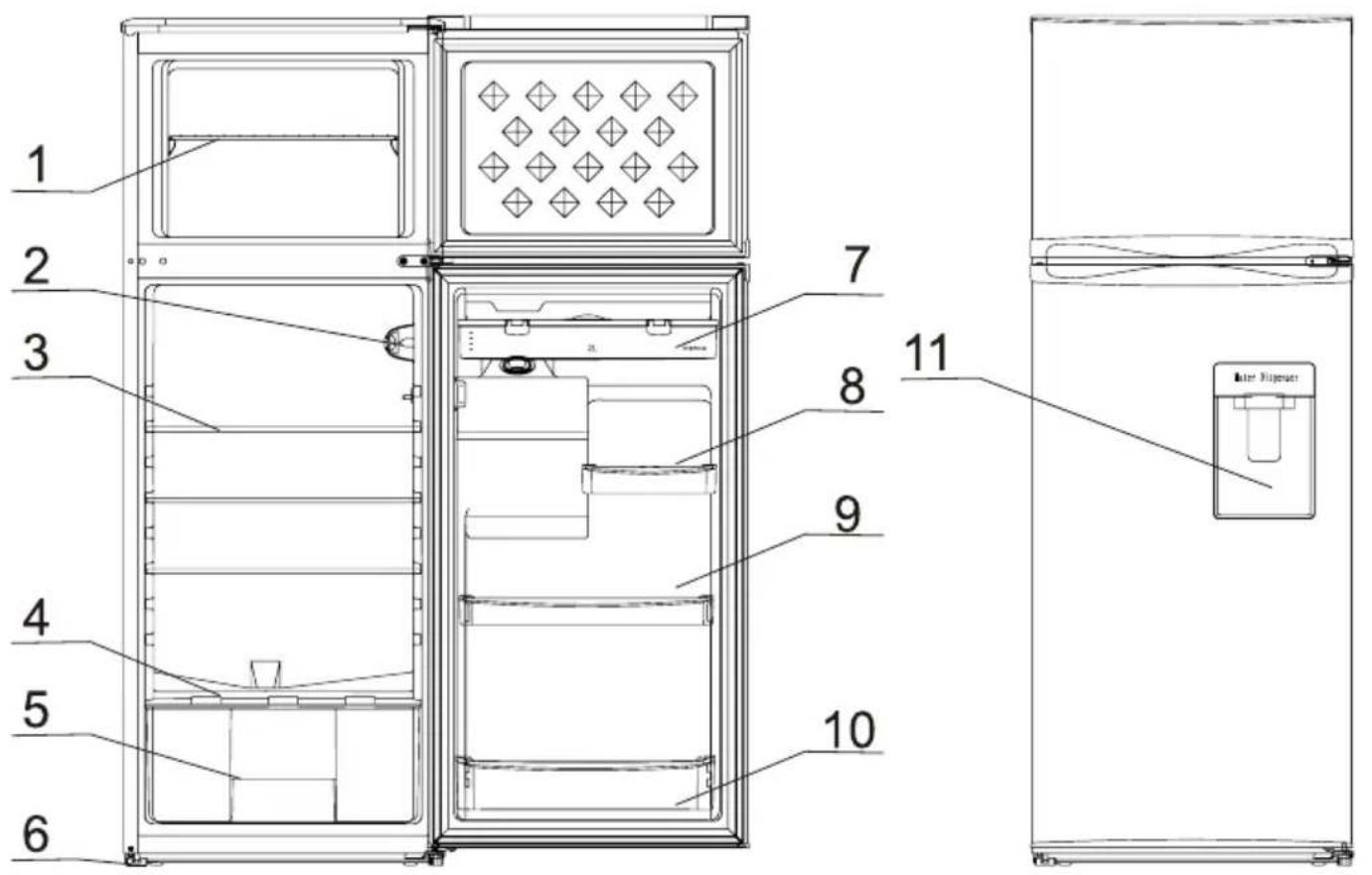 AMICA FD2325.4XI - Automatické odmrazovanie mrazničky\*\*\*\* - 1
