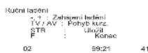 PANASONIC Viera TX-32LE7PA - Ruční nastavení pomocí tlačítek na - 1